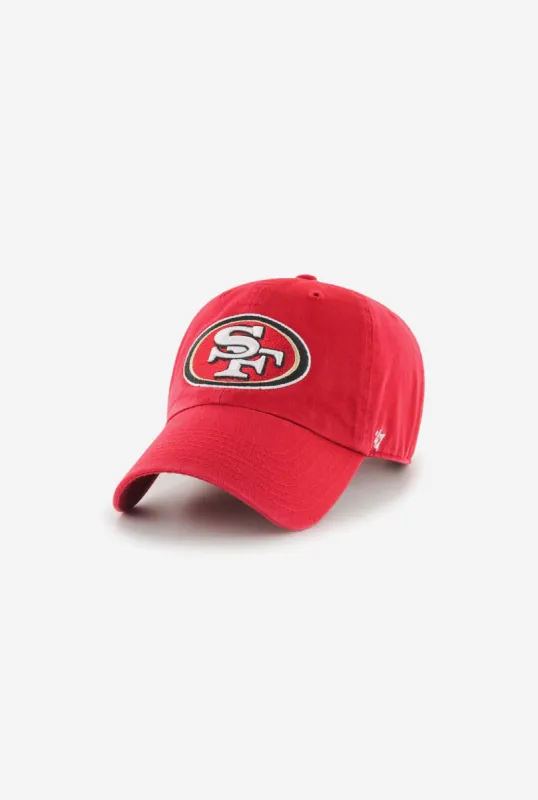 San Francisco 49ers Clean Up Cap - Red sold by Peace-Collective
