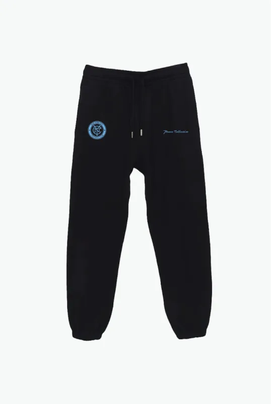 New York City FC Essentials Heavyweight Jogger - Black sold by Peace-Collective