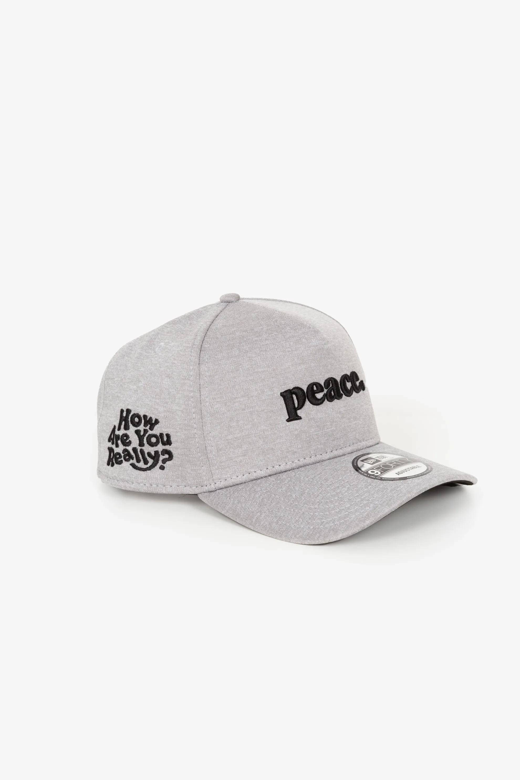 Peace How Are You Really 9FORTY Adjustable Cap - Shadowtech Grey sold by Peace-Collective product image thumbnail 2