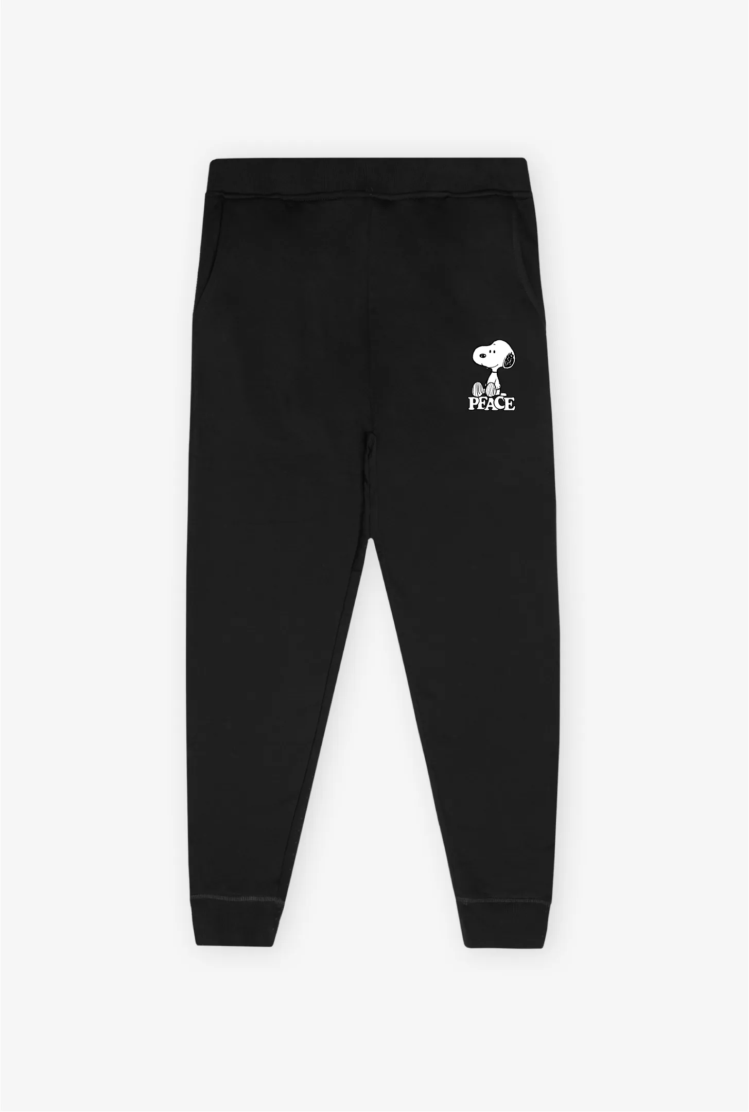 Snoopy Peace Jogger - Black sold by Peace-Collective