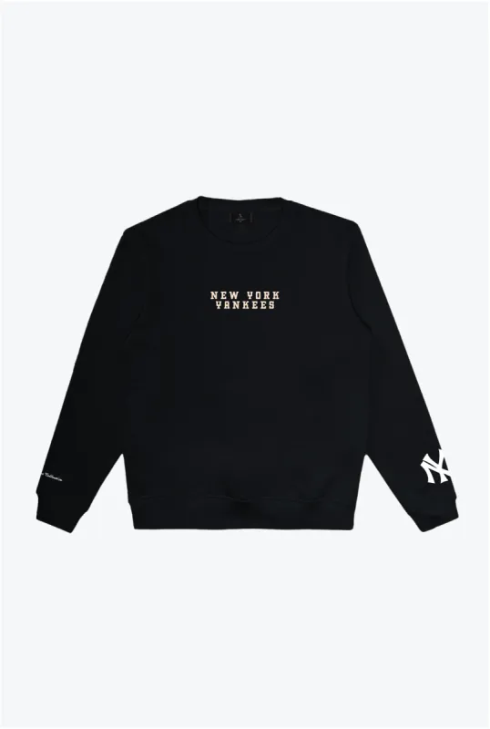 New York Yankees Spirit Crewneck - Black sold by Peace-Collective