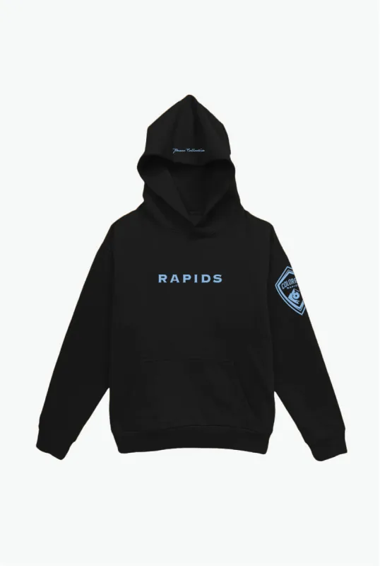Colorado Rapids Essentials Heavyweight Hoodie - Black sold by Peace-Collective