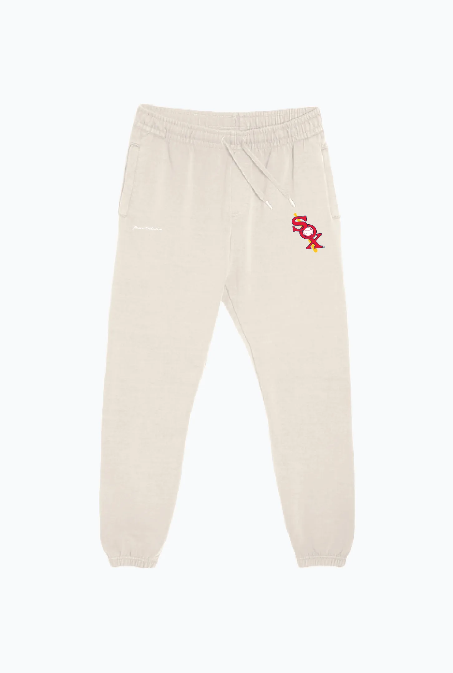 Chicago White Sox Heavyweight Jogger - Ivory sold by Peace-Collective