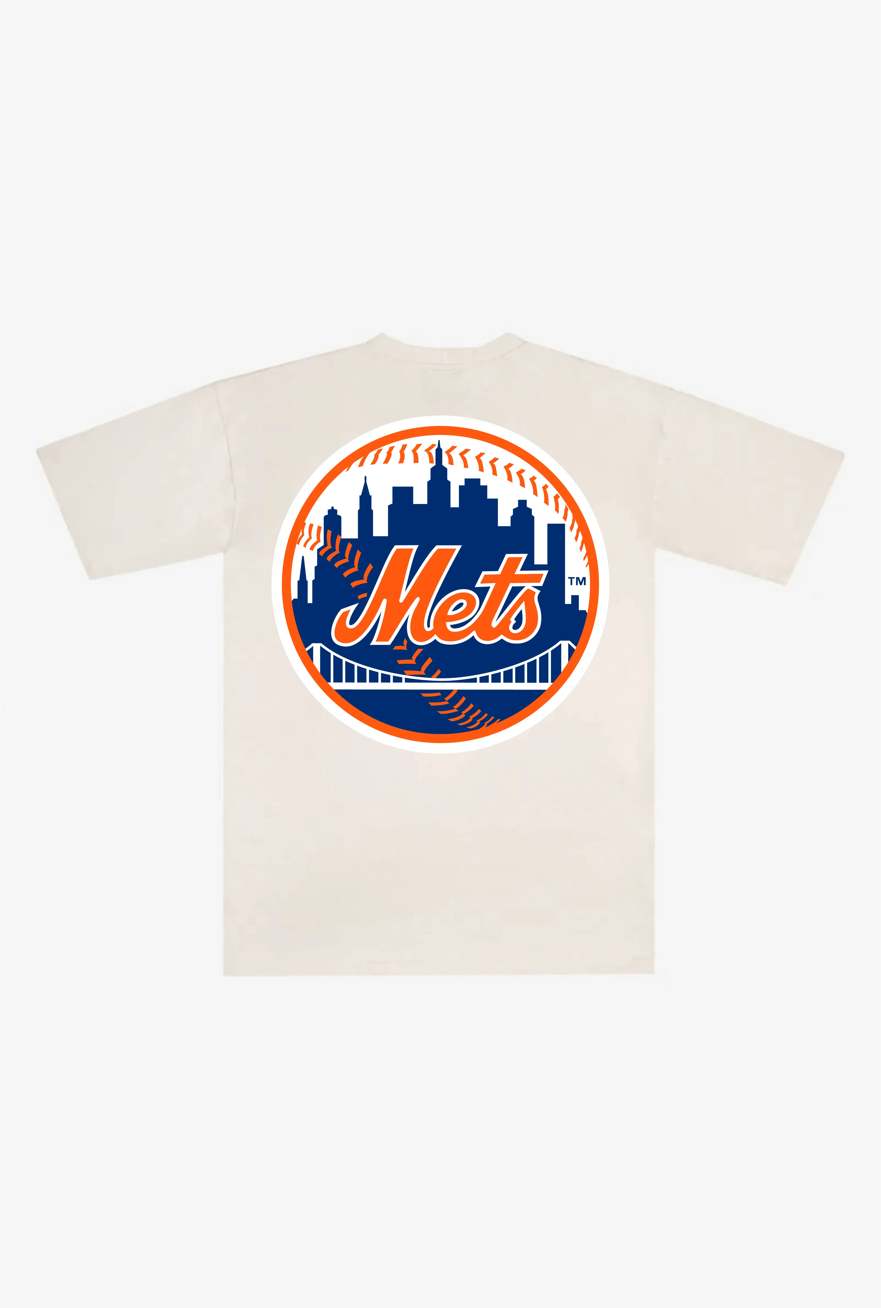 New York Mets Heavyweight T-Shirt - Natural sold by Peace-Collective product image thumbnail 2
