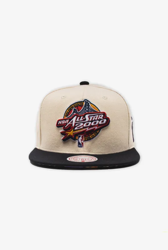 NBA All Star '00 Vinsanity Snapback - Cream sold by Peace-Collective