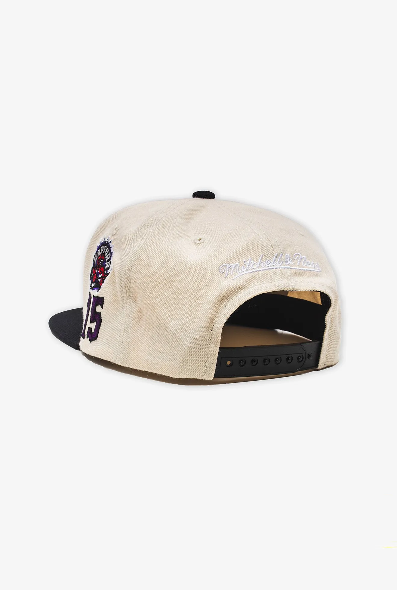 NBA All Star '00 Vinsanity Snapback - Cream sold by Peace-Collective product image thumbnail 3