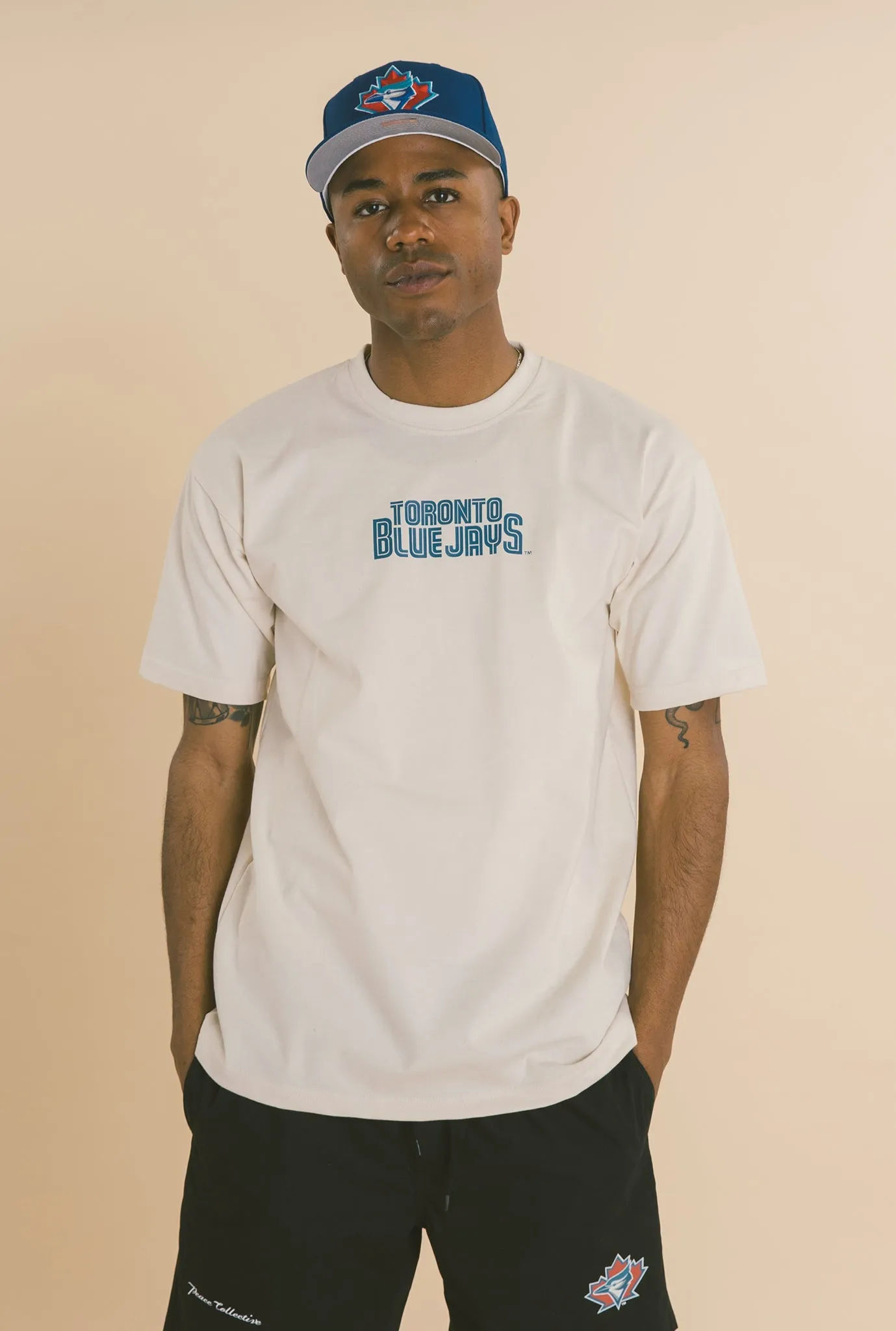 Toronto Blue Jays Heavyweight T Shirt - Natural sold by Peace-Collective product image thumbnail 2