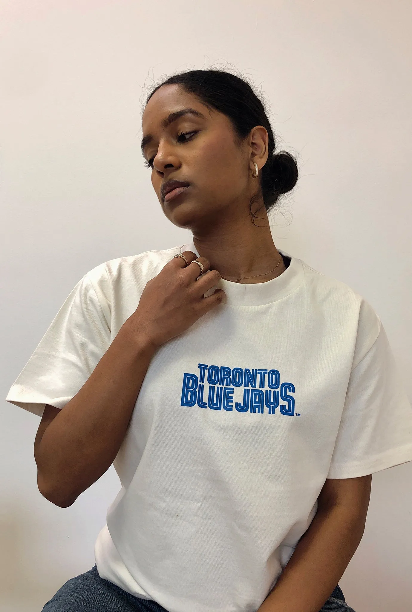 Toronto Blue Jays Heavyweight T Shirt - Natural sold by Peace-Collective product image thumbnail 4