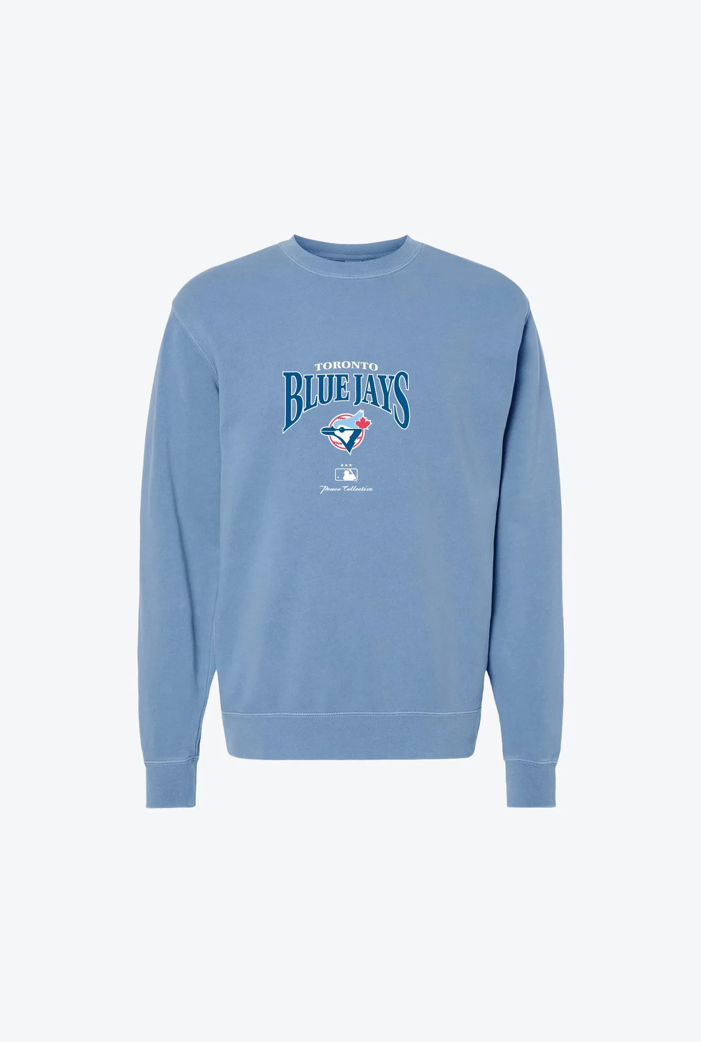 Toronto Blue Jays Vintage Embroidered Crewneck - Blue sold by Peace-Collective