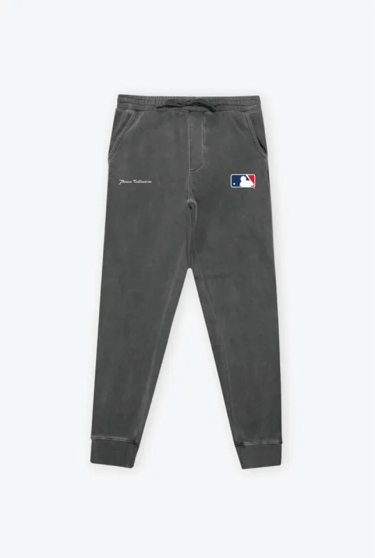 MLB Pigment Dye Jogger - Black sold by Peace-Collective