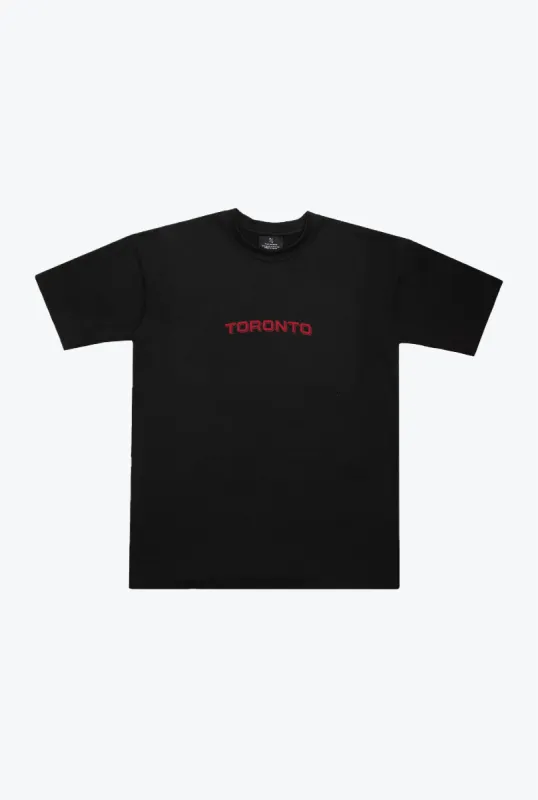 Toronto FC Essentials Heavyweight T-Shirt - Black sold by Peace-Collective