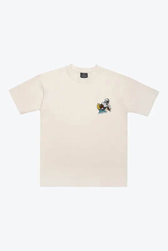 Tyreek Hill Heavyweight T-Shirt - Ivory sold by Peace-Collective