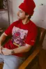 P/C x Keith Haring Heavyweight T-Shirt - Red sold by Peace-Collective