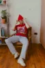 P/C x Keith Haring Heavyweight T-Shirt - Red sold by Peace-Collective