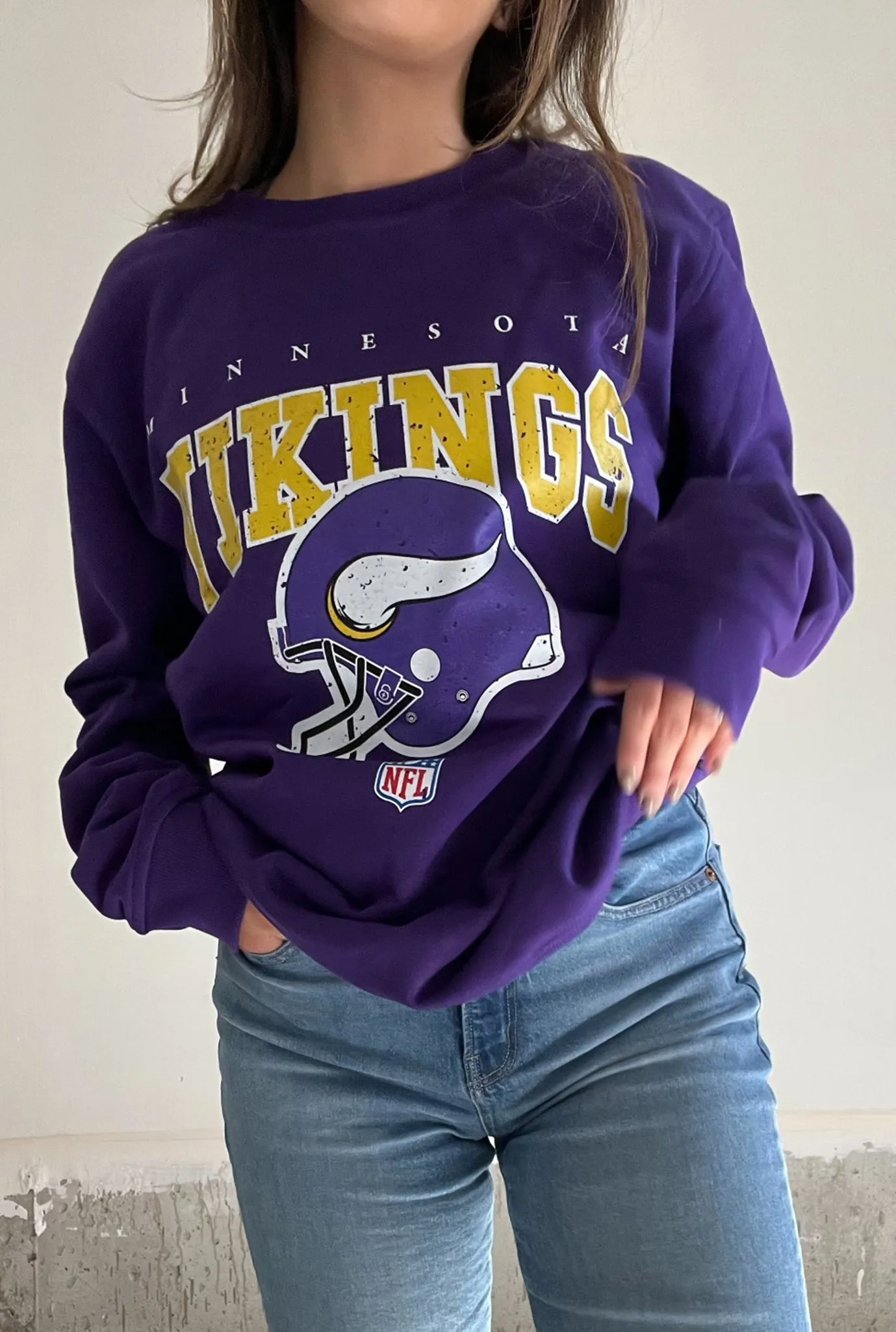 Minnesota Vikings Vintage Crewneck - Purple sold by Peace-Collective product image thumbnail 2