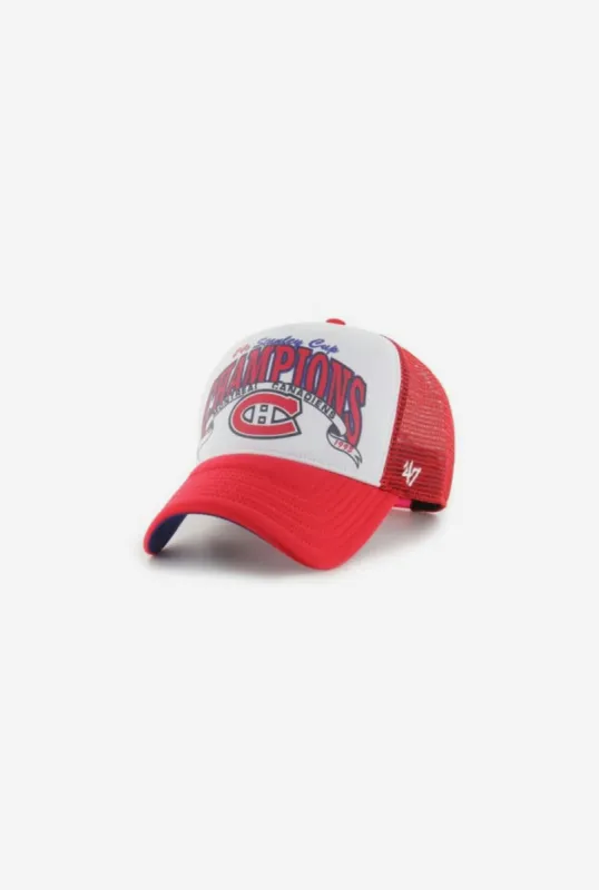 Montreal Canadiens Foam Champ Offside DT Hat sold by Peace-Collective
