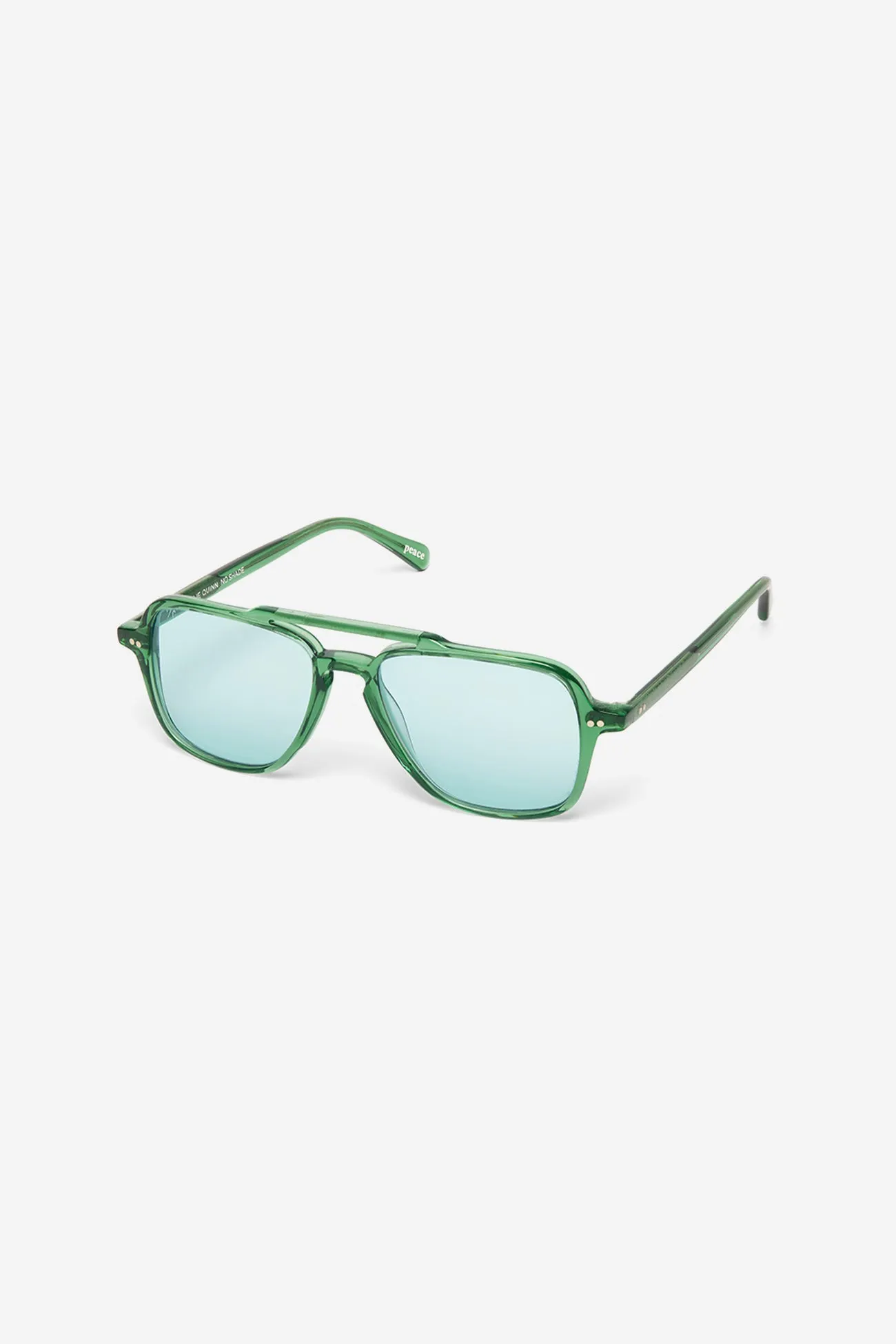 P/C x Ollie Quinn No Shade Sunnies - Forest Green sold by Peace-Collective product image thumbnail 3