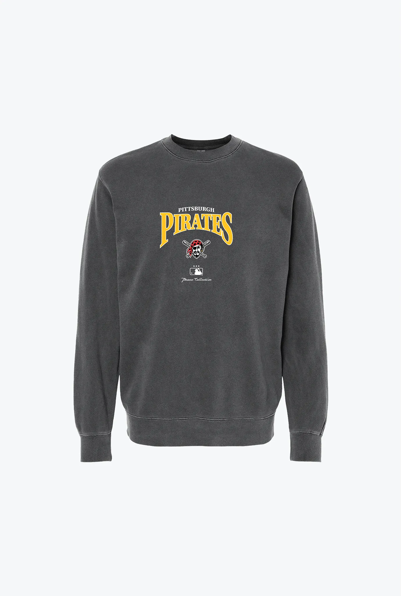 Pittsburgh Pirates Vintage Embroidered Crewneck - Black sold by Peace-Collective