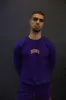 Phoenix Suns Playoffs Crewneck - Purple sold by Peace-Collective