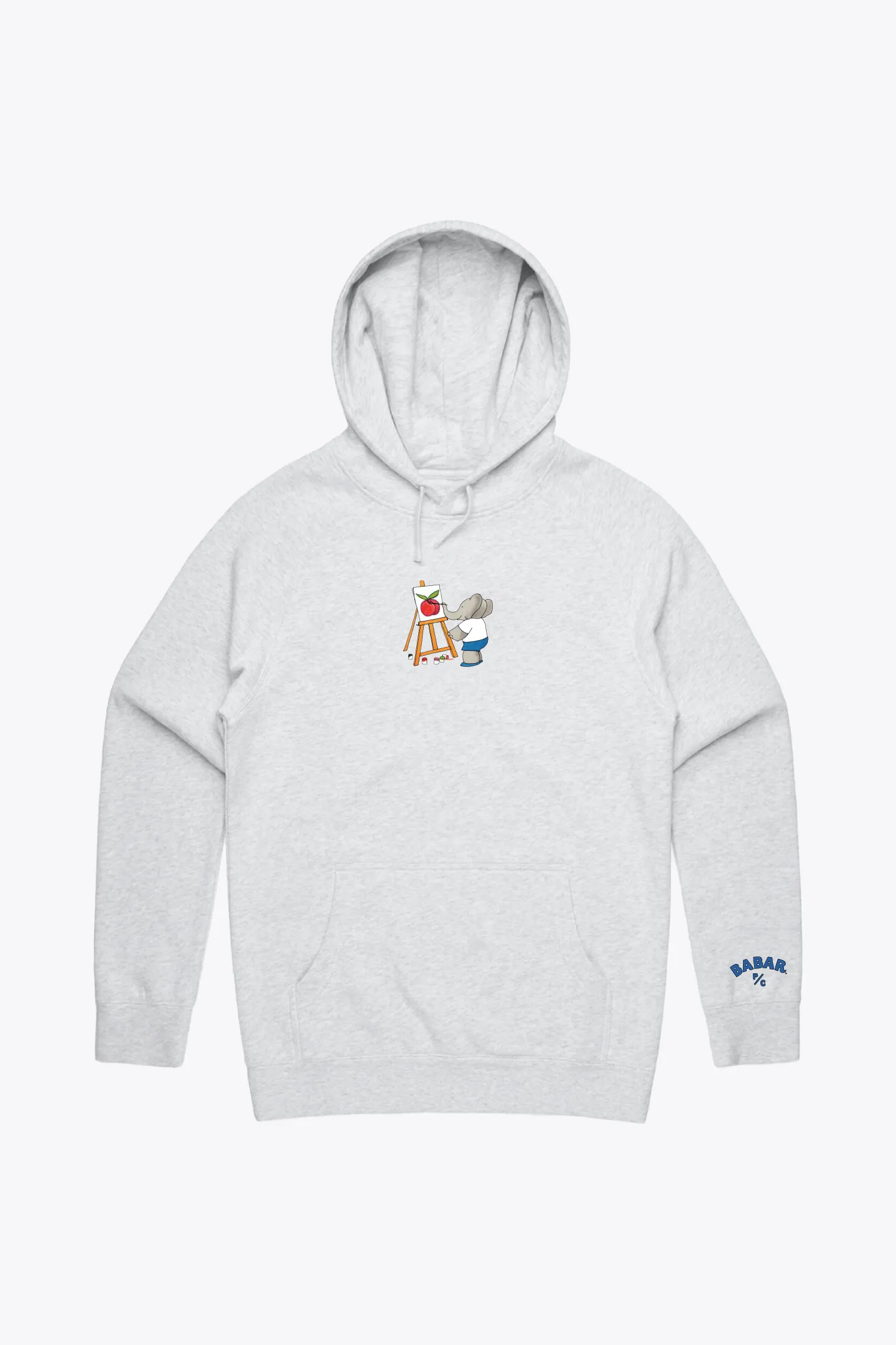 P/C x Babar Hoodie - Ash sold by Peace-Collective