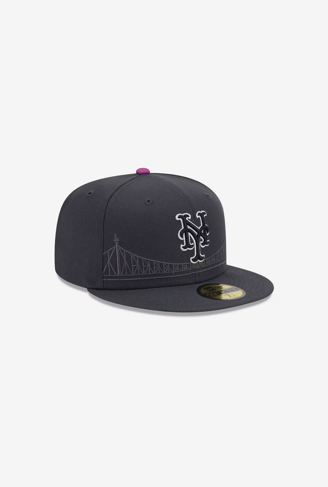 New York Mets 2024 City Connect 59FIFTY Fitted - Graphite sold by Peace-Collective product image thumbnail 3
