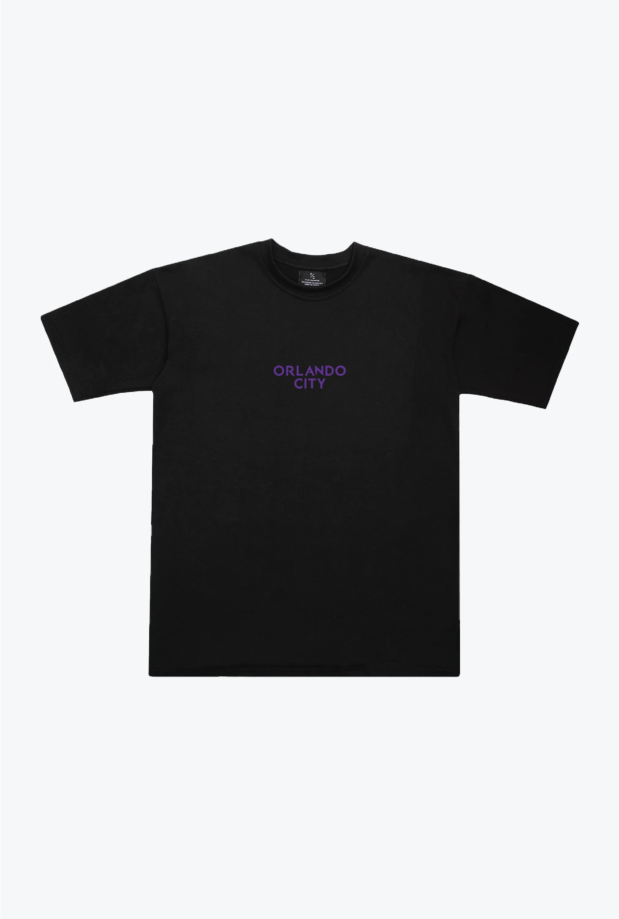 Orlando City SC Essentials Heavyweight T-Shirt - Black sold by Peace-Collective