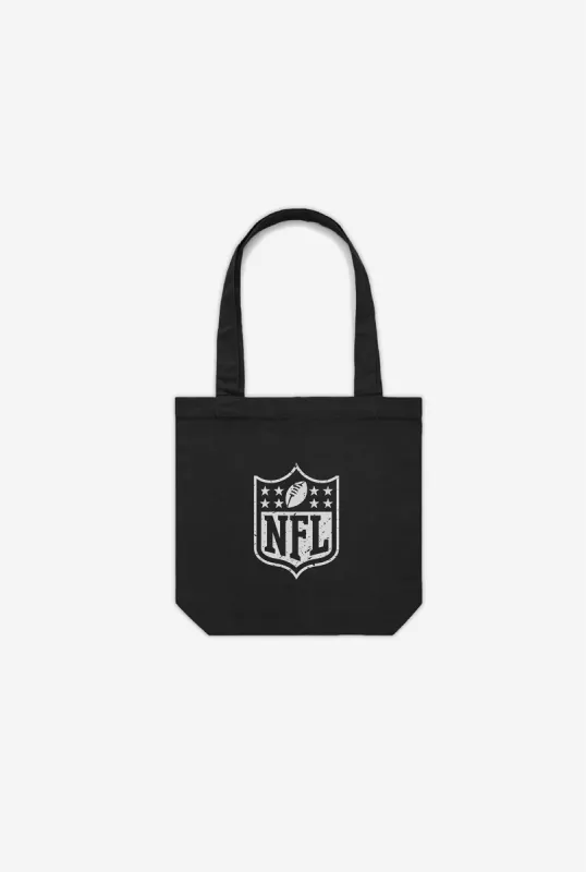 NFL All-Teams Logo Tote - Black sold by Peace-Collective