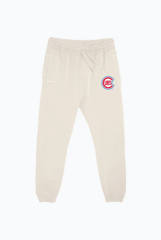 Chicago Cubs Heavyweight Jogger - Ivory sold by Peace-Collective