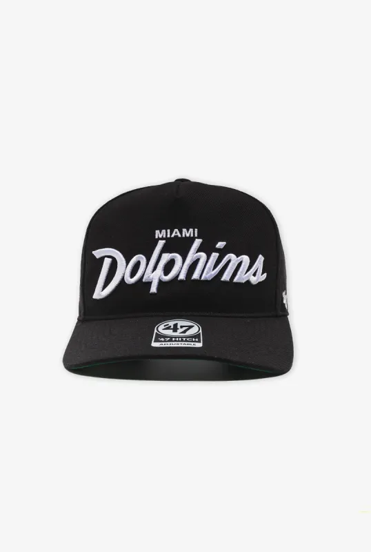 Miami Dolphins Attitude Hitch Cap - Black sold by Peace-Collective