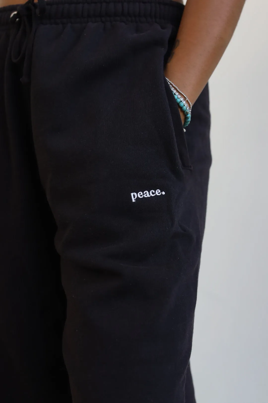 Peace Basics SuperHeavy™️ Jogger - Black sold by Peace-Collective product image thumbnail 4