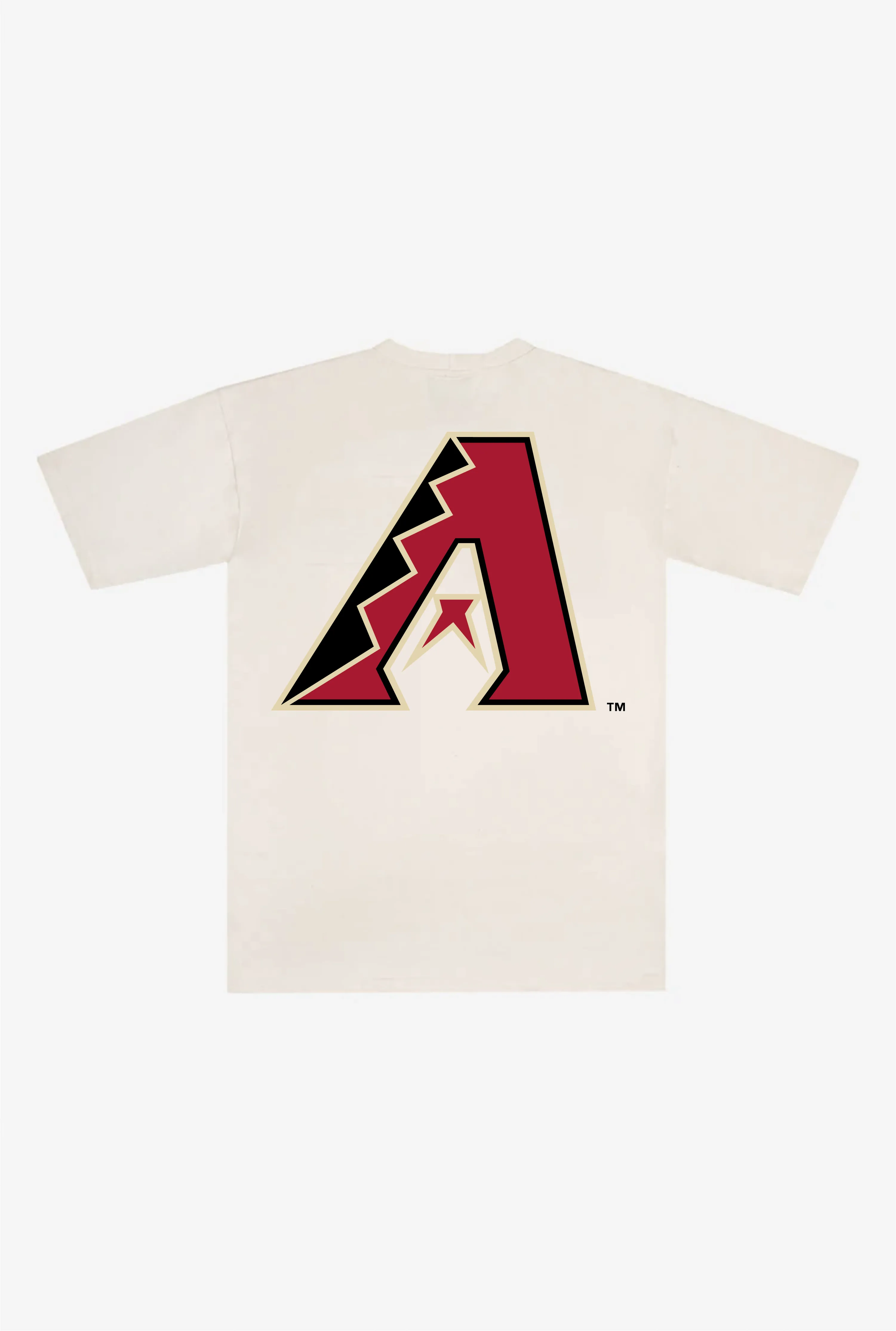 Arizona DiamondBacks Heavyweight T-Shirt - Natural sold by Peace-Collective product image thumbnail 2