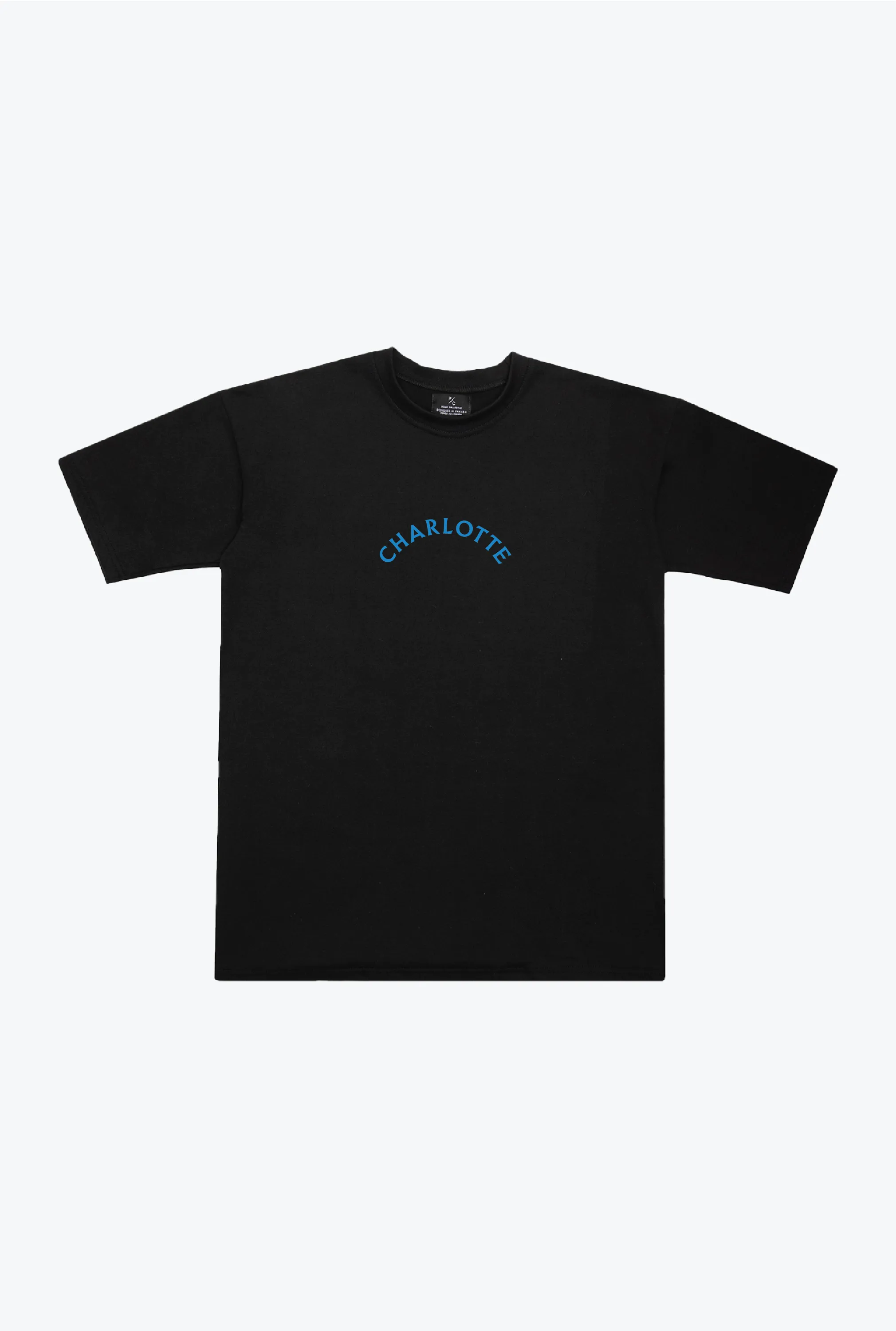 Charlotte FC Essentials Heavyweight T-Shirt - Black sold by Peace-Collective