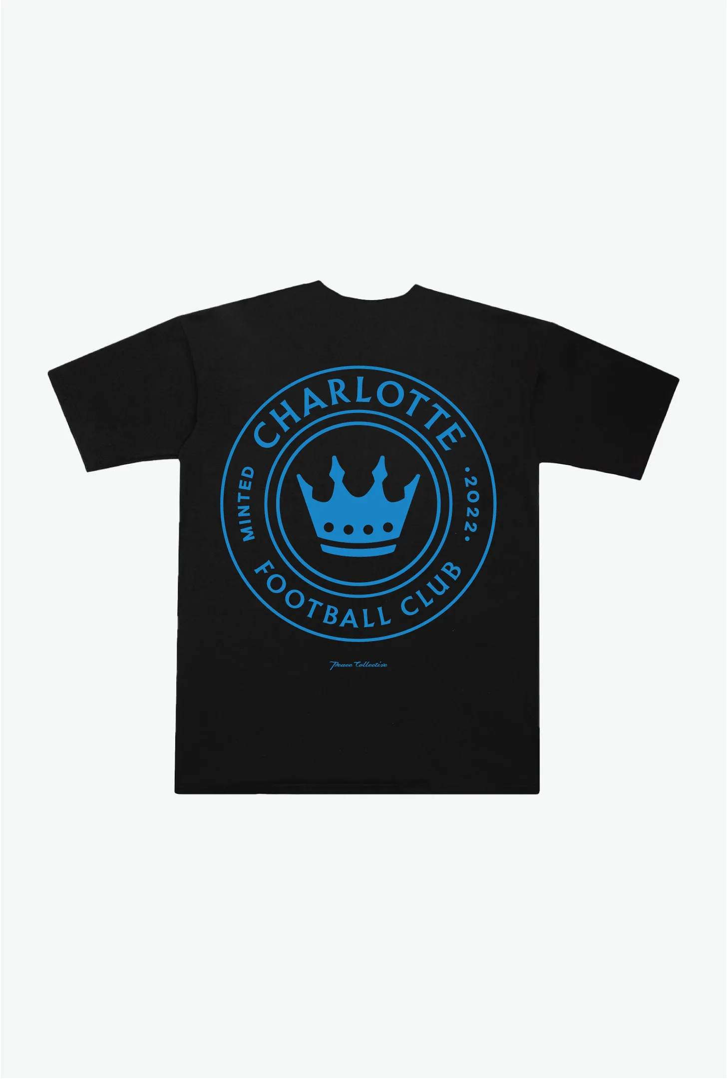 Charlotte FC Essentials Heavyweight T-Shirt - Black sold by Peace-Collective product image thumbnail 2