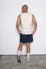"TO" Peace Sign Barnard Tank - Ivory sold by Peace-Collective