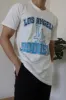 Los Angeles Dodgers Vintage Washed T-Shirt - Ivory sold by Peace-Collective