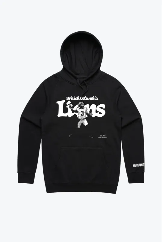 BC Lions Classic Hoodie - Black sold by Peace-Collective