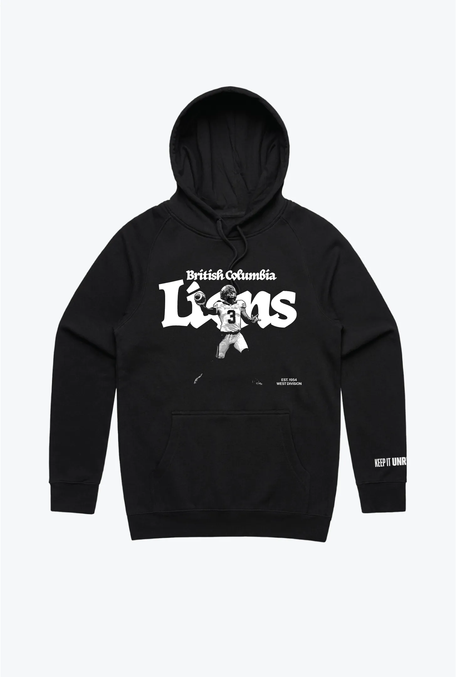 BC Lions Classic Hoodie - Black sold by Peace-Collective