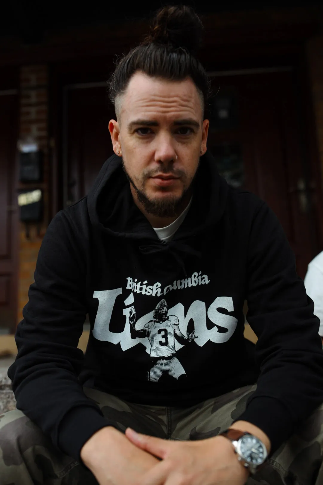 BC Lions Classic Hoodie - Black sold by Peace-Collective product image thumbnail 5