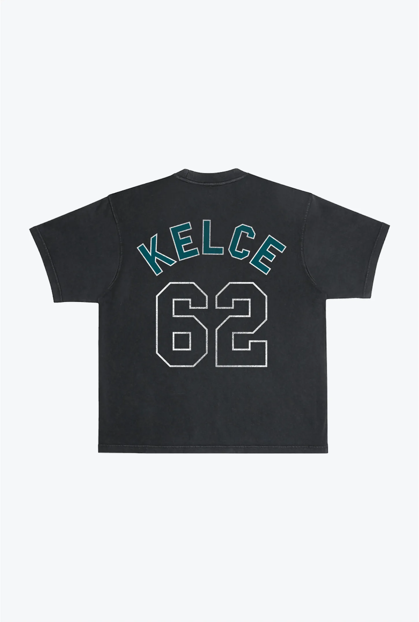 Jason Kelce Garment Dyed Heavyweight T-Shirt - Black sold by Peace-Collective product image thumbnail 2