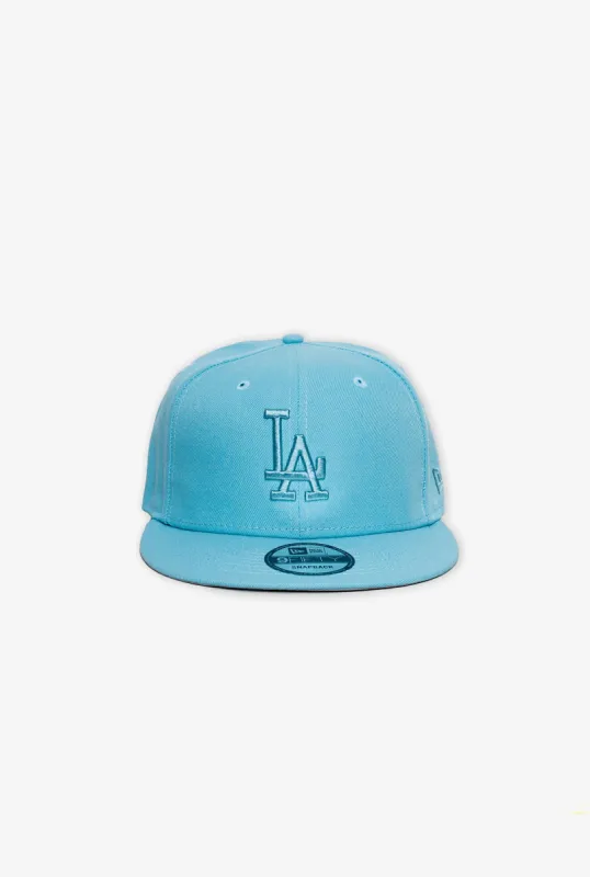 Los Angeles Dodgers 9FIFTY Color Pack Snapback - Light Blue sold by Peace-Collective
