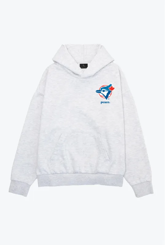 Toronto Blue Jays SuperHeavy™️ Hoodie - Ash sold by Peace-Collective