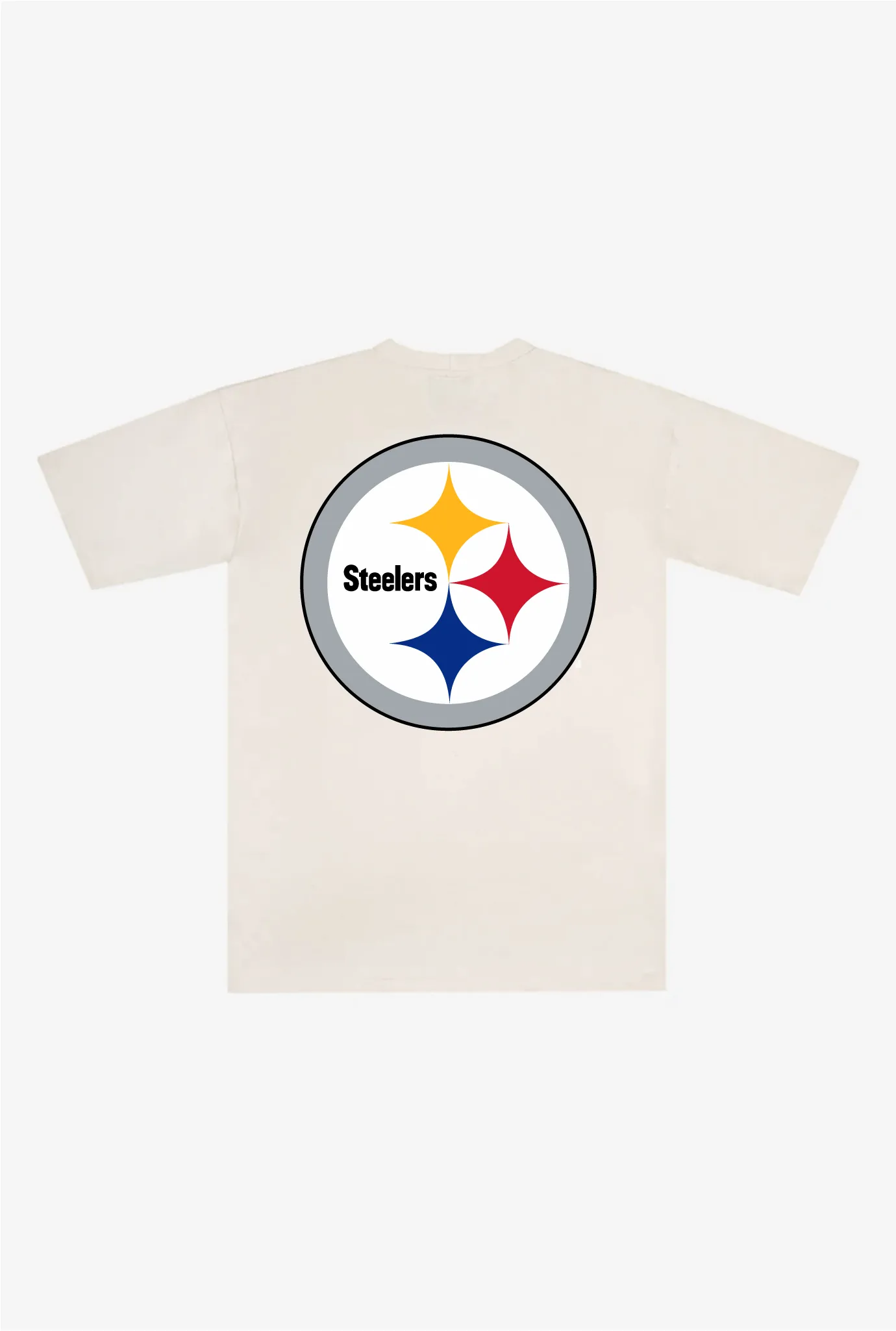 Pittsburgh Steelers Heavyweight T-Shirt - Natural sold by Peace-Collective product image thumbnail 2