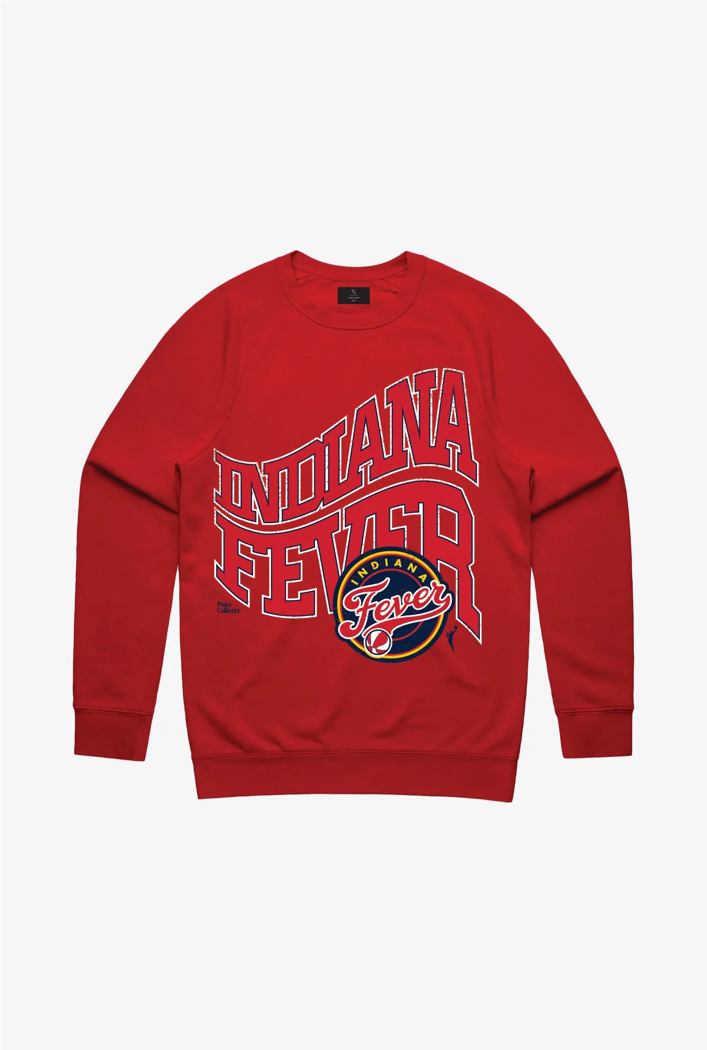 Indiana Fever Crewneck - Red sold by Peace-Collective