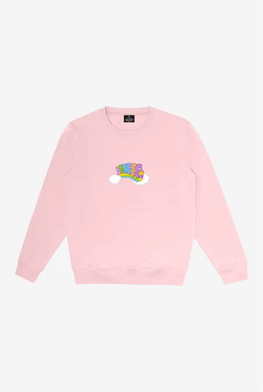 Care Bears Mental Health Matters Crewneck - Pink sold by Peace-Collective