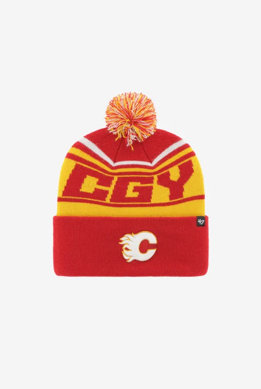 Calgary Flames Stylus Cuff Knit Hat sold by Peace-Collective