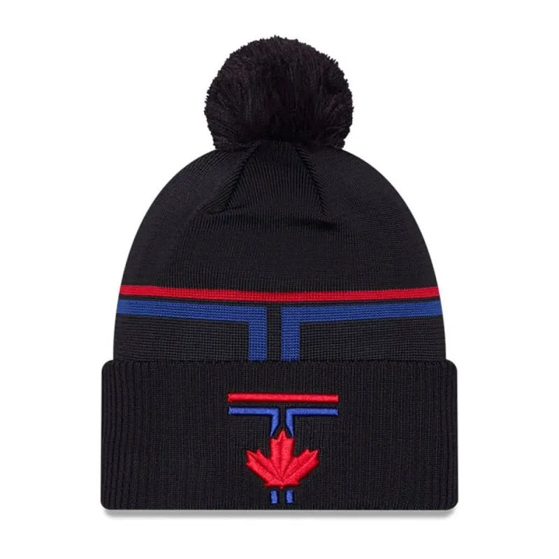Toronto Blue Jays 2024 City Connect Pom Knit - Navy made by New Era