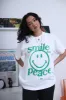 P/C x Smiley Heavyweight T-Shirt - White sold by Peace-Collective