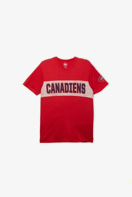 Montreal Canadiens Top Shelf Franklin T-Shirt sold by Peace-Collective