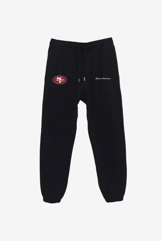 San Francisco 49ers Logo Heavyweight Jogger - Black sold by Peace-Collective