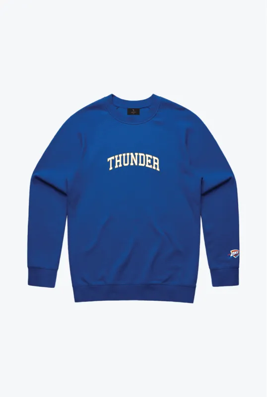 Oklahoma City Thunder Playoffs Crewneck - Royal sold by Peace-Collective